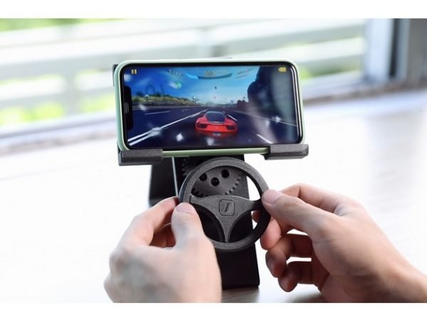 Mobile game steering wheel
