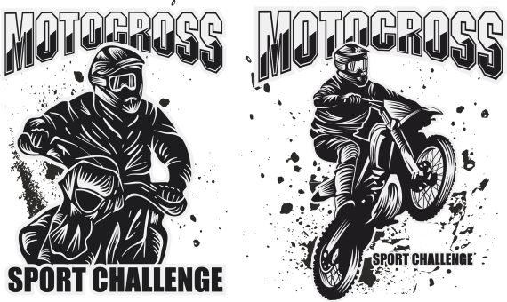 Motocross Prints CDR File