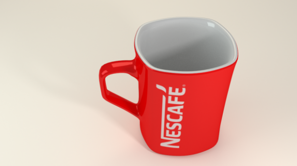 Nescafe Mug 3D Model