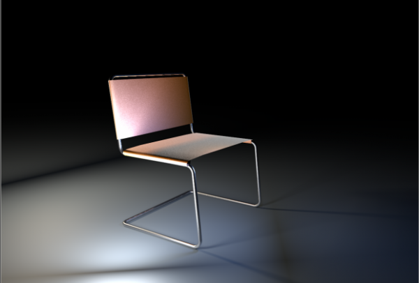 Office Chair 3D Model 3