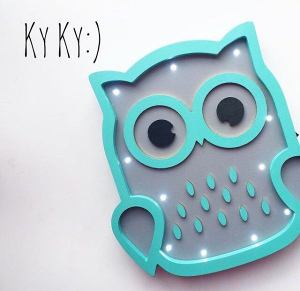 Owl Kids Lamp CNC File Free
