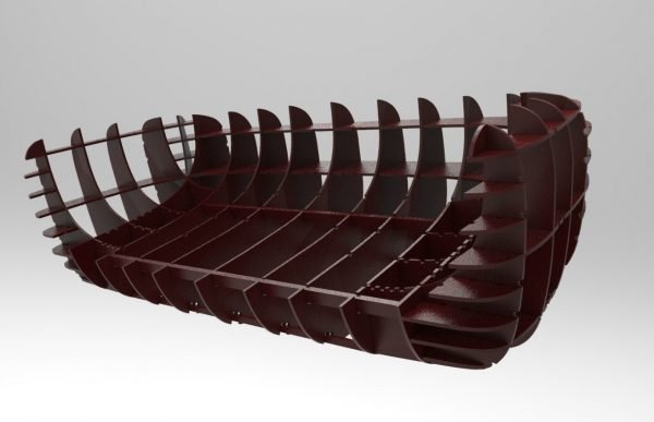 Parametric Wodden sofa Free 3D models for CNC in STL Format