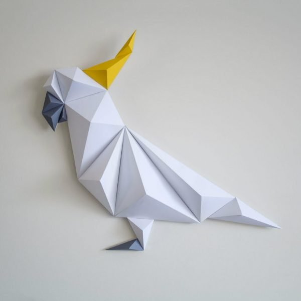 Parrot Papercraft Template