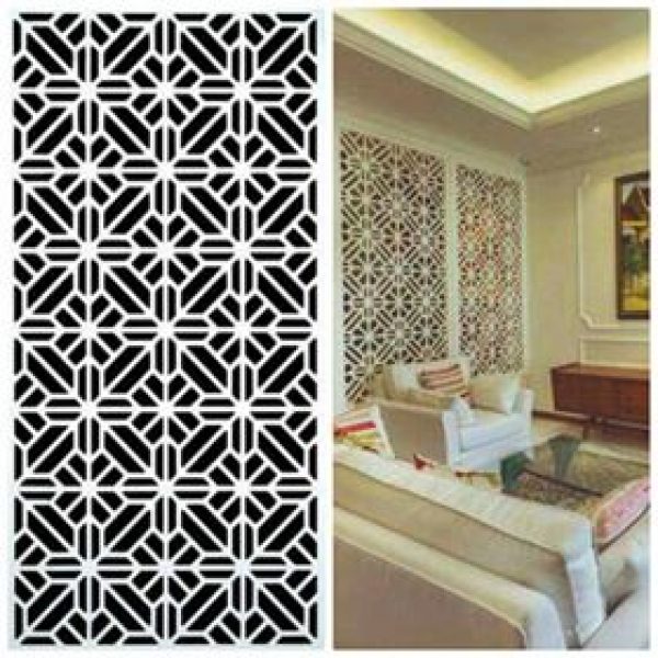 Partition Panel Drawings and layouts for a laser machine in CorelDRAW format