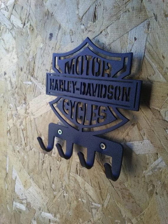 Plasma Cut Harley-Davidson Hanger DXF File