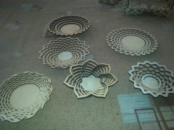 Plates for laser cutting