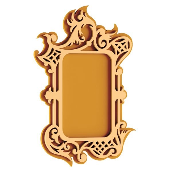 Plywood Mirror Frame DXF File