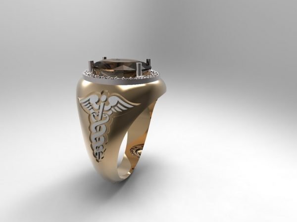 Ring, Jewellery 3D Model, Men’s Ring model 3dm file for 3D printing 8