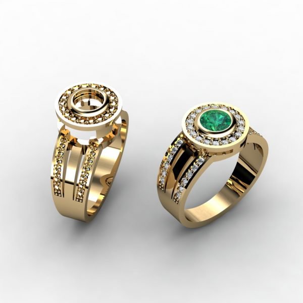 Ring Jewelry 3D CAD STL Files Free