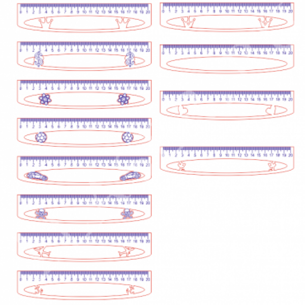 Ruler layouts