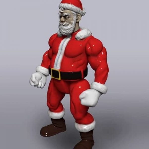 Santa Claus Complete Figure 3d Model