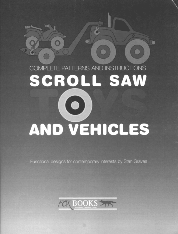 Scroll Saw Toys and Vehicles (PDF), Woodworking plans