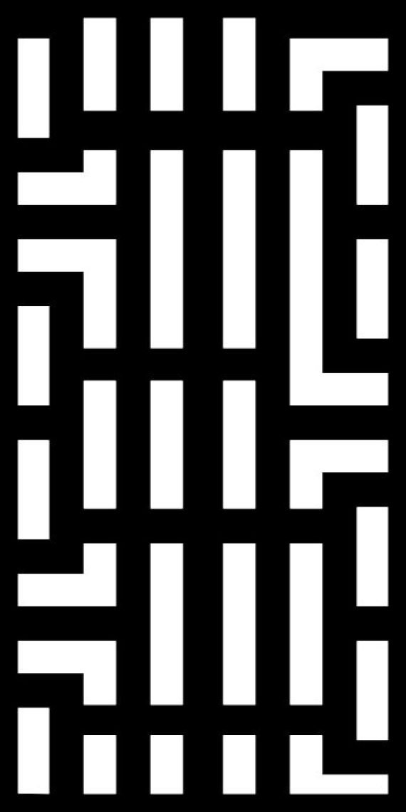Seamless Pattern Black White Striped Free Vector