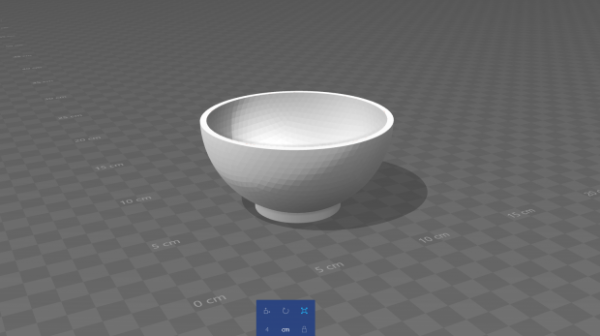 Simple Bowl 3D Model