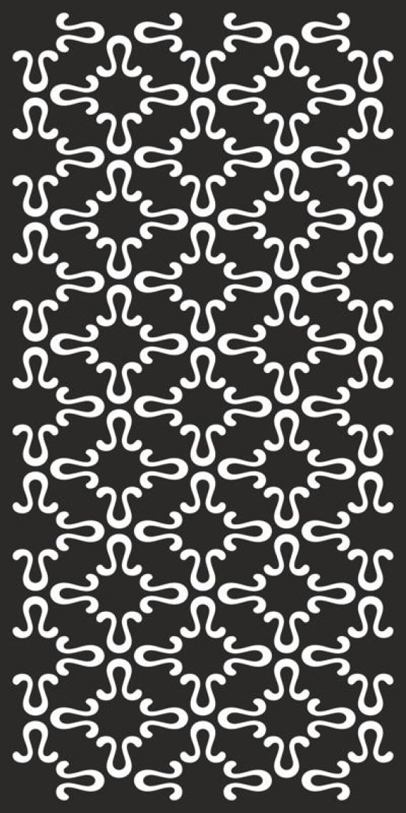 Simple Abstract Black And White Pattern Free Vector