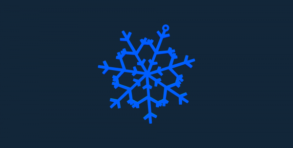 Snowflake design 1 stl file
