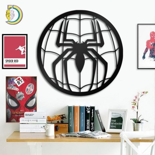 Spider Man Metal Wall Art Unique Gifts Interior Decoration