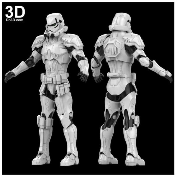 Star Wars variant Stormtrooper Full Body Armor Suit - Dezin.info