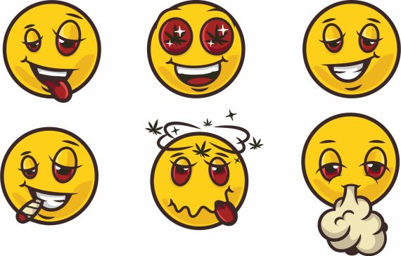 Stoned Smile Set Cdr Eps Svg Free Vector
