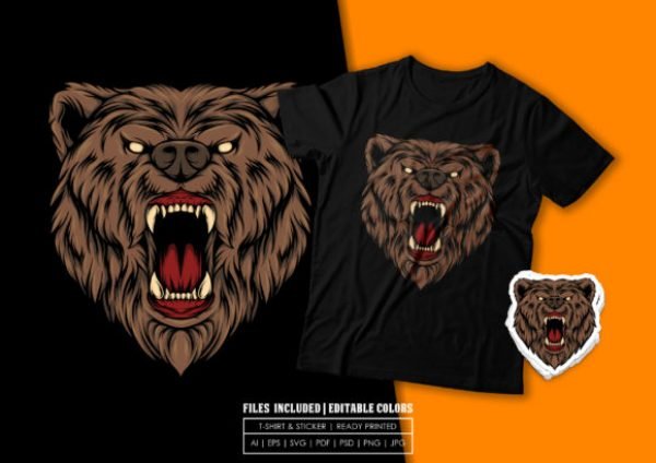 T-shirt Design - the Bear