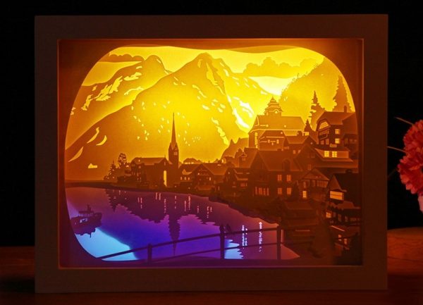 Town Lightbox Template File Free