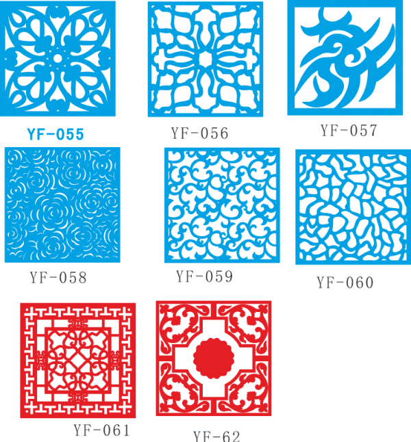 Vectors for decorative panels Free Vector