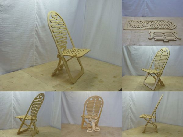 WOODEN CHAIR CNC FILE FREE