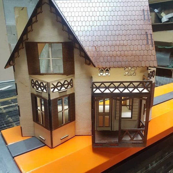 WOODEN DOLL HOUSE CNC CUTTING FILE