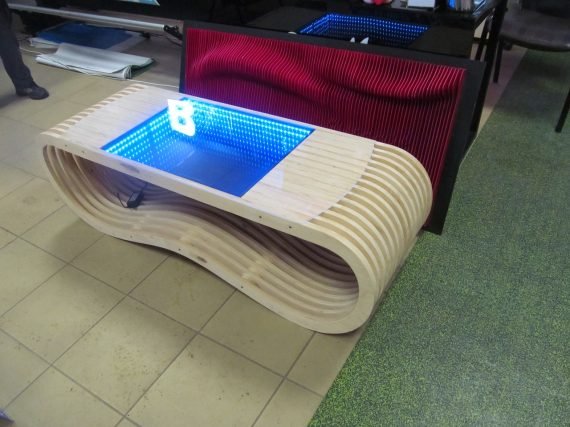 WOODEN LAYERED TABLE CNC CUT FILE