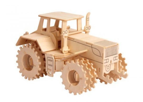 WOODEN TRACTOR FREE CNC CUTTING FILE