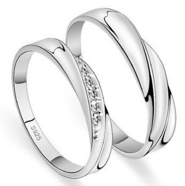 Wedding Ring, Jewellery 3D Model, Women's Ring model stl file for 3D printing 14