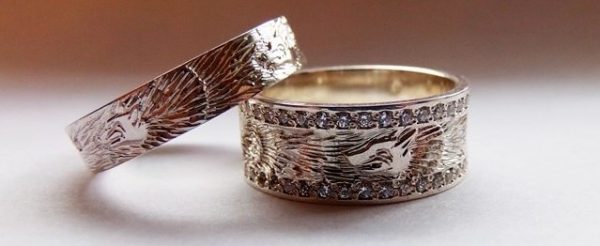 Wedding Ring, Jewellery 3D Model, Women's Ring model stl file for 3D printing 25