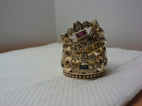Wedding Ring, Jewellery 3D Model, Women's Ring model stl file for 3D printing 56
