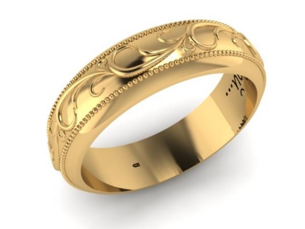 Wedding Ring, Jewellery 3D Model, Women's Ring model stl file for 3D printing 6