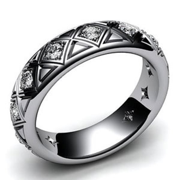 Wedding Ring, Jewellery 3D Model, Women's Ring model stl file for 3D printing 83
