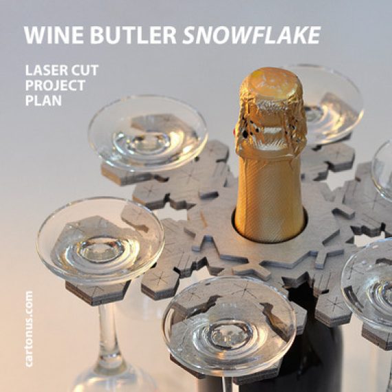 Wine butler snowflake Layout