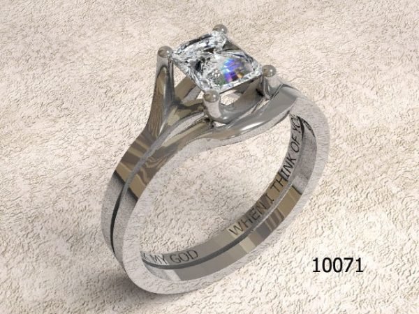 Women's Ring model stl file for 3D printing 38