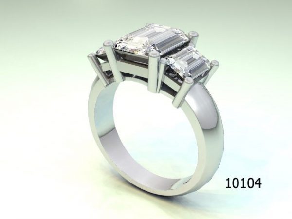 Women's Ring model stl file for 3D printing 50