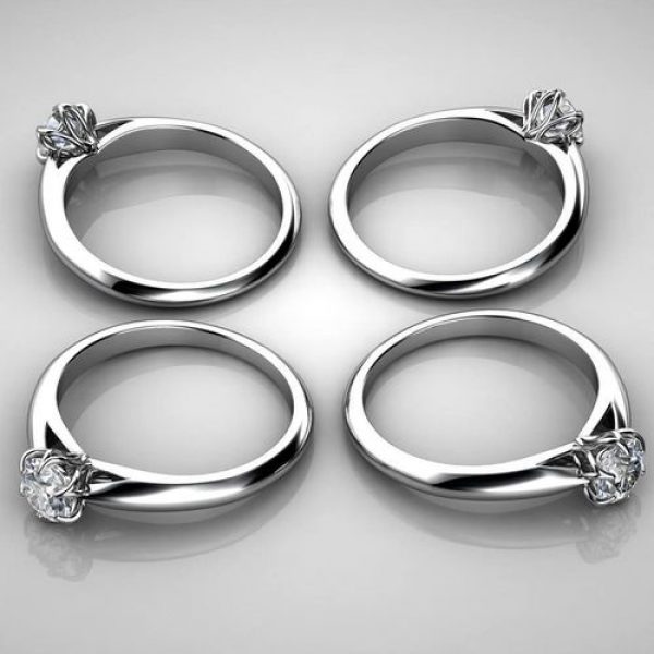 Women's Ring model stl file for 3D printing