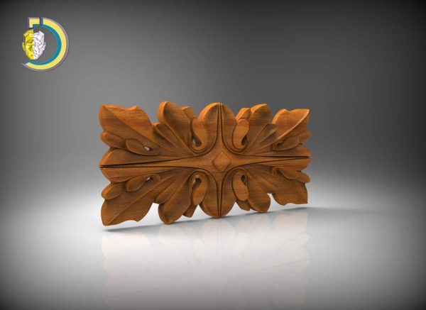 Wood Carving Pattern 13 STL Free Download 3D Model