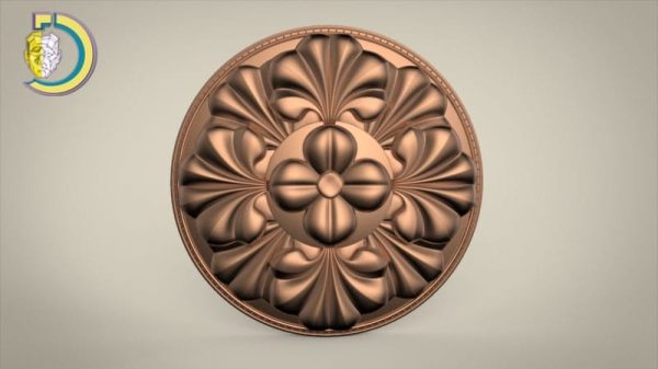 Wood Carving Pattern 72 STL Free Download 3D Model