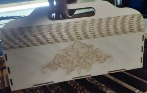 Wood Flower Box Ideas For Laser Cutting Free CDR Vectors Art