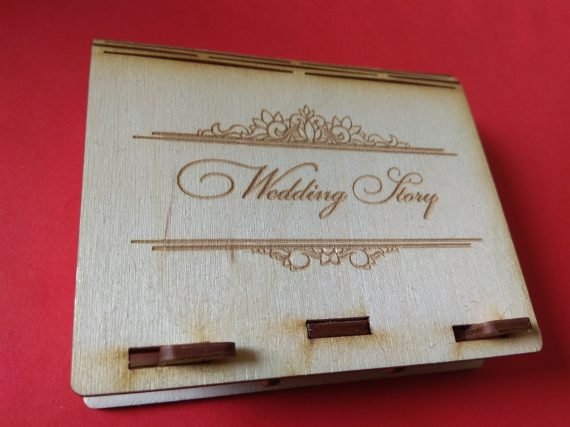 Wooden Box Wedding CDR File