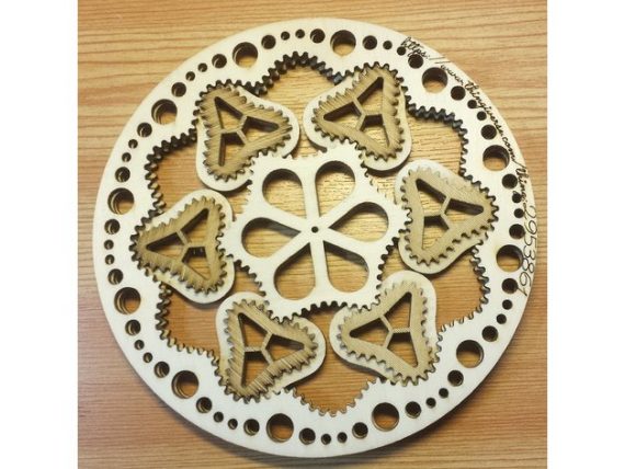 Wooden Planet Gear Cnc File Free