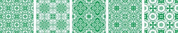 bundle of seamless patterns Free Vector