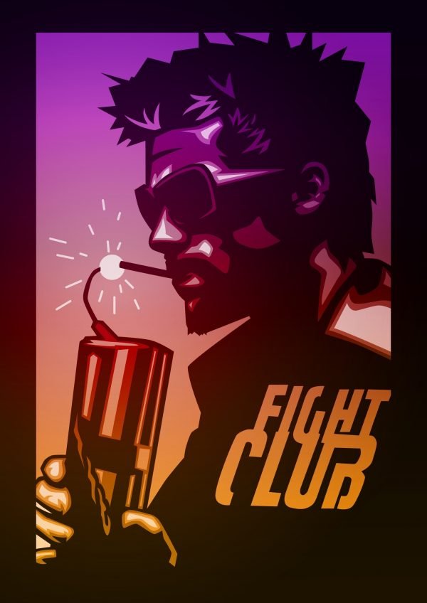 fight club Lightbox Template File Free