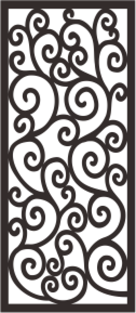 free vector download carving trellis pattern cnc & laser cut 248