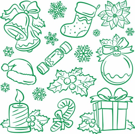 merry crystal vector file free