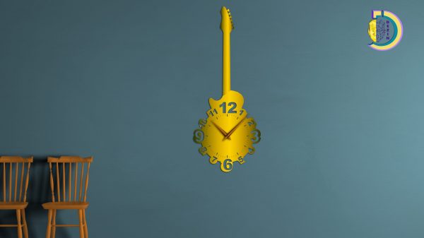 rock wall clock effect